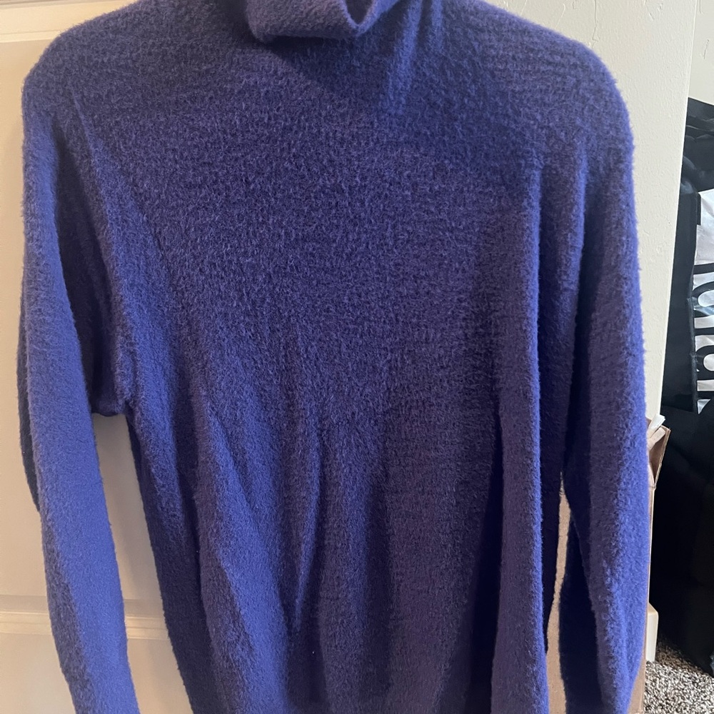 Wilfred Turtleneck Sweater in Rich Blue